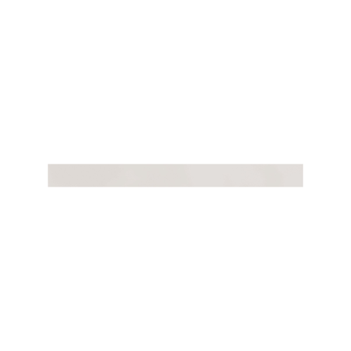 Porcelanato Monocromático Natural 1,3x15cm Branco - Portinari Borda Mini Mood Wh Nat Esmaltado Retificado - 6063358a