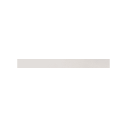 Porcelanato Monocromático Natural 1,3x15cm Branco - Portinari Borda Mini Mood Wh Nat Esmaltado Retificado - 6063358a