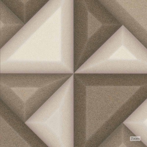 Porcelanato Decorado Natural 60x60cm Marrom - Portinari Extreme No Mix Nat Esmaltado Retificado
