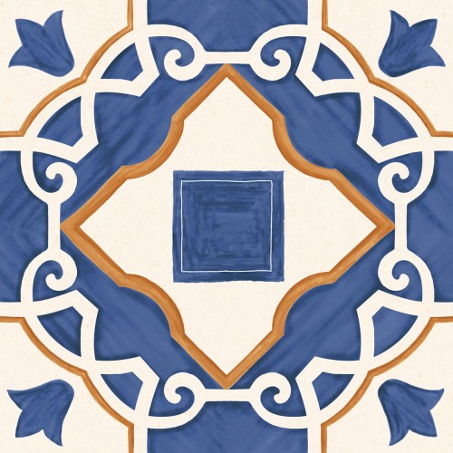 Porcelanato Italian Days Dec 1 Mix Lux - 20x20cm Bold