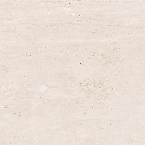 Porcelanato Marmorizado Hard  90x90cm Bege - Ceusa Travertino Veins Be Hard Retificado