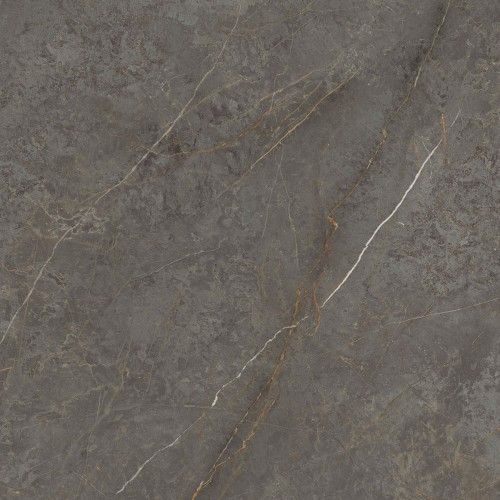 Porcelanato Marmorizado Natural 120x120cm Preto - Ceusa Port Noir Bk Nat Dd Esmaltado Retificado