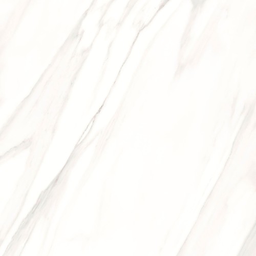 Porcelanato Polido Marmorizado 120x120cm Branco - Ceusa Calacata Royal Wh Pol Retificado