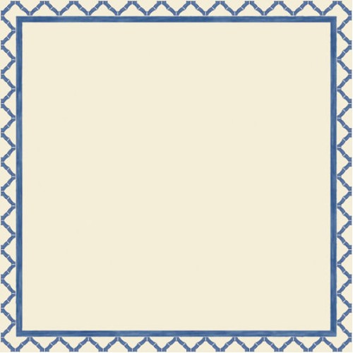 Porcelanato Decorado Natural 60x60cm Branco - Ceusa Italian Days Ladrilho Border Ofw Nat Esmaltado Retificado