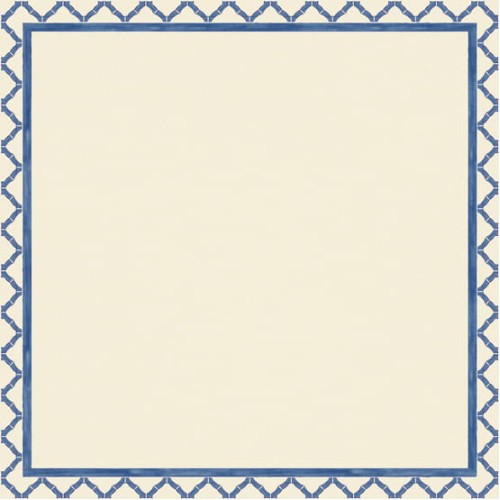 Porcelanato Decorado Natural 60x60cm Branco - Ceusa Italian Days Ladrilho Border Ofw Nat Esmaltado Retificado