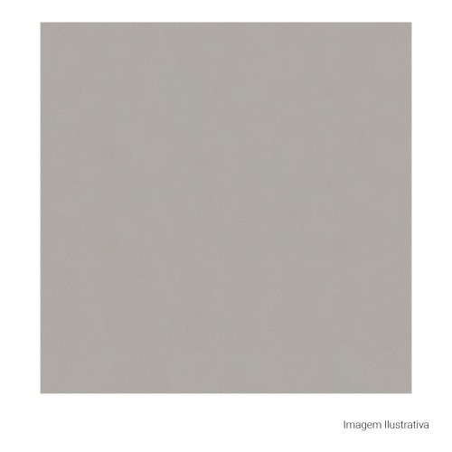 Porcelanato Acetinado Cimentício 80x80cm Cinza - Ceusa Wind Esmaltado Retificado