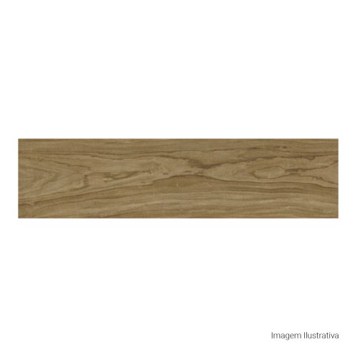 Porcelanato Acetinado Amadeirado 30x120cm Marrom - Ceusa Ipe Esmaltado Retificado