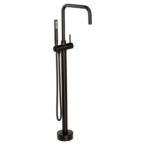 Misturador Monocomando de Piso para Banheira Quadrado Brown Matte