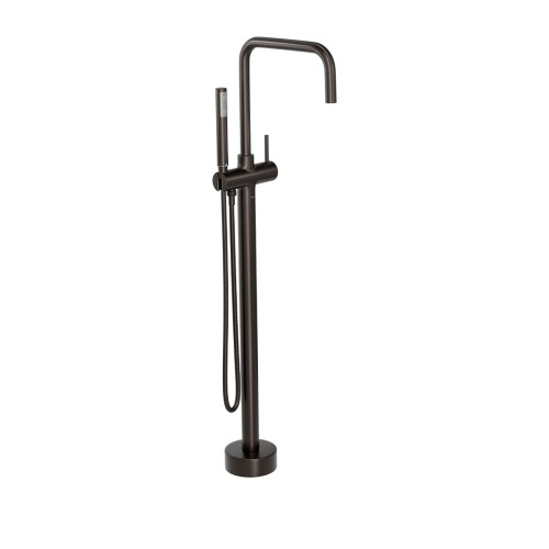 Misturador Monocomando de Piso para Banheira Quadrado Brown Matte
