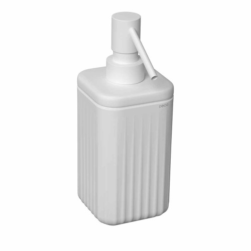 Porta Sabão Líquido Quadrado Deca Senses - Branco