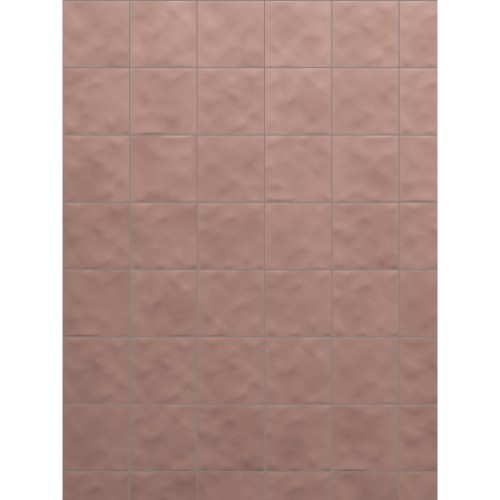 Porcelanato Monocromatico Lux 15x15cm Rosa - Portinari Mood Spk Esmaltado Bold
