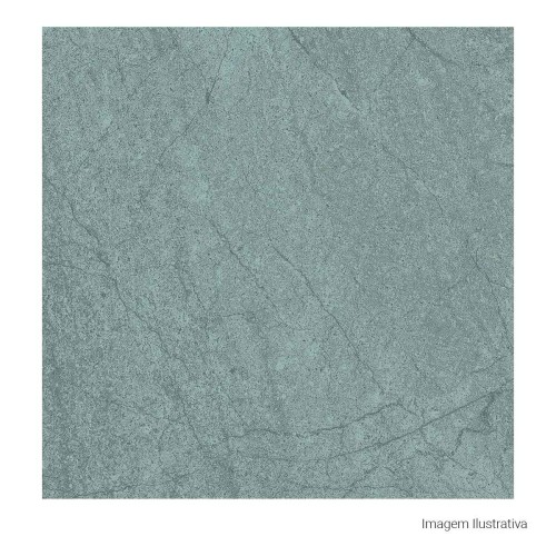 Porcelanato Pedra Lux 20x20cm Azul - Portinari Pacific Sbl Esmaltado Bold