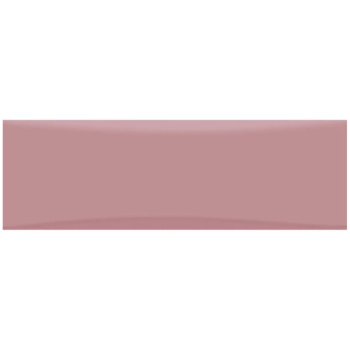Porcelanato Monocromatico Lux 8x25cm Rosa - Portinari Bella Vita Spk Bold