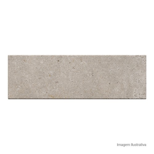 Porcelanato Decorado Matte 7,7x24cm Cinza - Portinari Every Brick Cement Gr Esmaltado Bold
