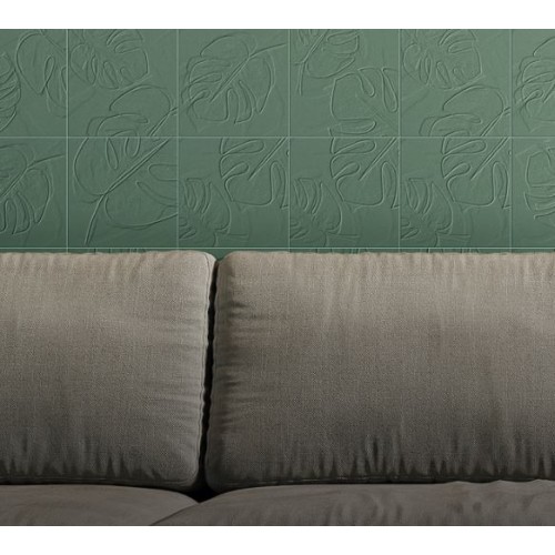 Revestimento Nuances da Natureza Folhas Ao Vento Decor Bl 20x20cm Matte/lux Bold - 6061927 Portinari