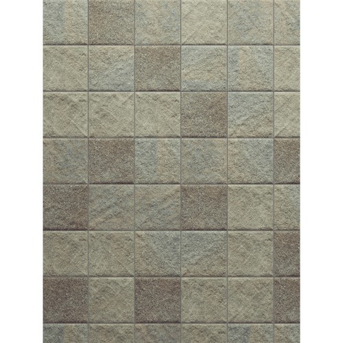 Porcelanato Pedra Hard 15x15cm Verde - Portinari Gili Gn Esmaltado Bold