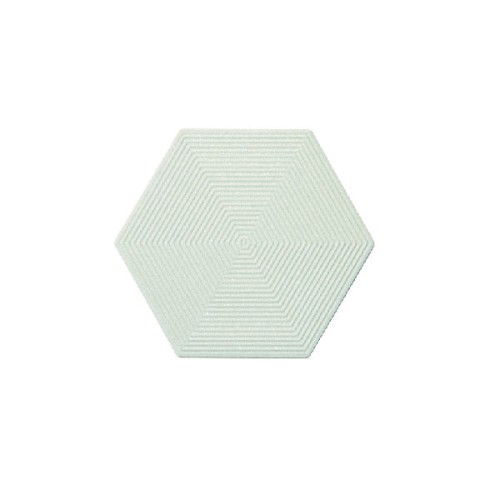 Porcelanato Monocromatico Matte/lux 17,5x17,5cm Verde - Portinari Love Hexa Gn Mlx Esmaltado Bold
