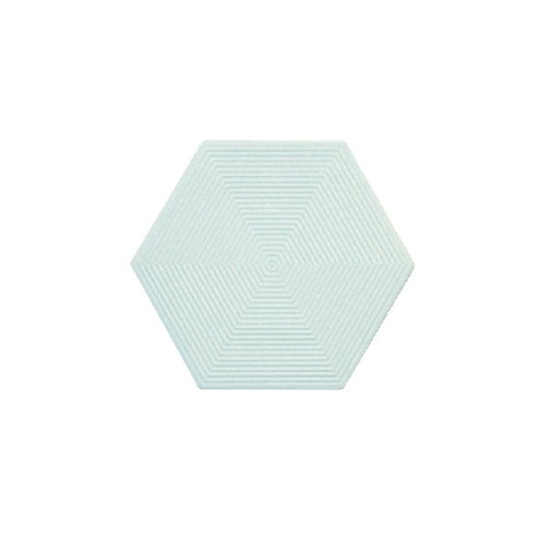 Porcelanato Monocromatico Matte/lux 17,5x17,5cm Azul - Portinari Love Hexa Sbl Mlx Esmaltado Bold