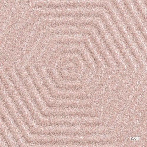Porcelanato Monocromatico Matte/lux 17,5x17,5cm Rosa - Portinari Love Hexa Spk Mlx Esmaltado Bold