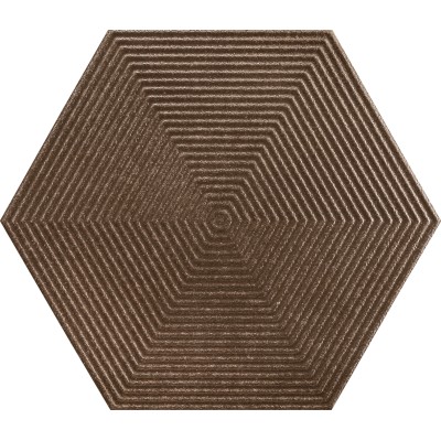 Porcelanato Monocromatico Matte/lux 17,5x17,5cm Metalizado - Portinari Love Hexa Steel Gd Mlx Esmaltado Bold