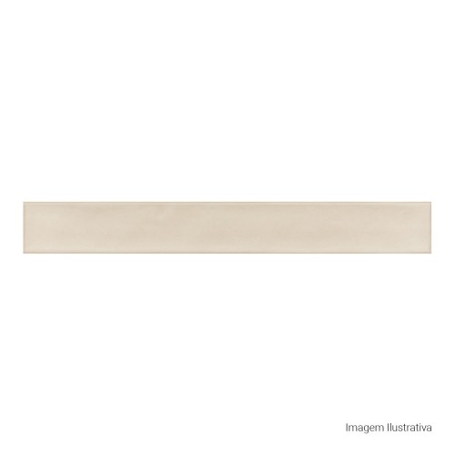 Porcelanato Monocromatico Natural 5x40cm Bege - Portinari Make Be Nat Esmaltado Bold