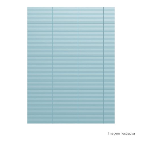 Porcelanato Monocromatico Lux 8x25cm Azul - Portinari Matiz Bl Bold