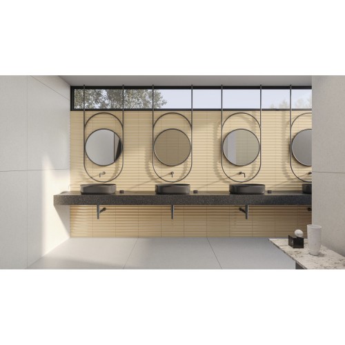 Porcelanato Monocromatico Lux 8x25cm Laranja - Portinari Matiz Og Bold