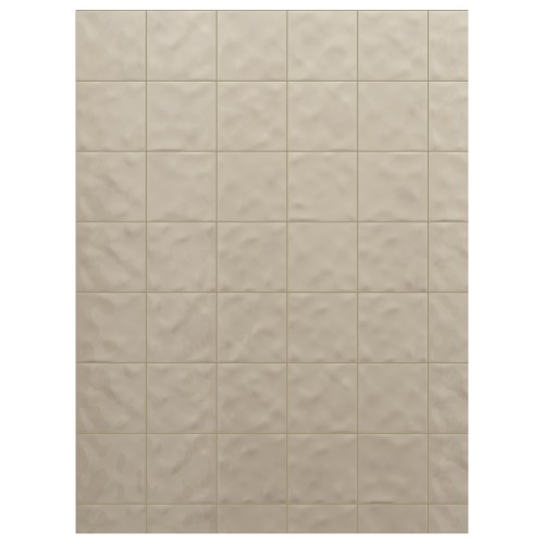 Porcelanato Monocromatico Lux 15x15cm Bege - Portinari Mood Al Esmaltado Bold