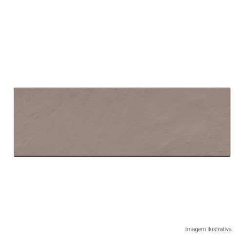 Porcelanato Decorado Matte 7,7x24cm Marrom - Portinari My Bricks Art Tp Esmaltado Bold