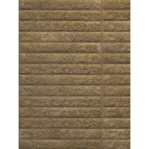 Porcelanato Decorado Natural 5x40cm Marrom - Portinari Sole Decor Bw Nat Esmaltado Bold