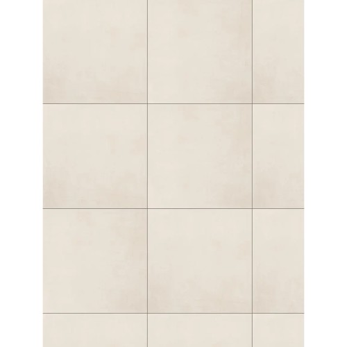 Porcelanato Cimentício Natural 60x60cm Branco - Portinari York Wh Nat Esmaltado Retificado