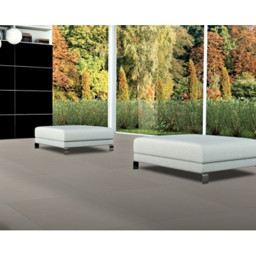 Porcelanato Acetinado Cimentício 60x60cm Branco - Portinari York Wh Esmaltado Bold