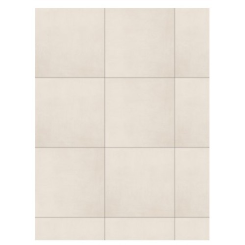 Porcelanato Acetinado Cimentício 60x60cm Branco - Portinari York Wh Esmaltado Retificado