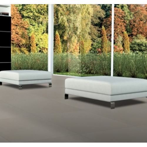 Porcelanato Acetinado Cimentício 60x60cm Branco - Portinari York Wh Esmaltado Retificado
