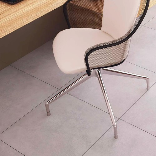 Porcelanato Cimentício Natural 60x60cm Cinza - Portinari York Sgr Nat Esmaltado Retificado