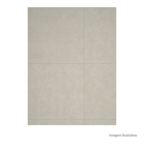 Porcelanato Cimentício Hard 120x120cm Cinza - Portinari York Sgr Esmaltado Retificado