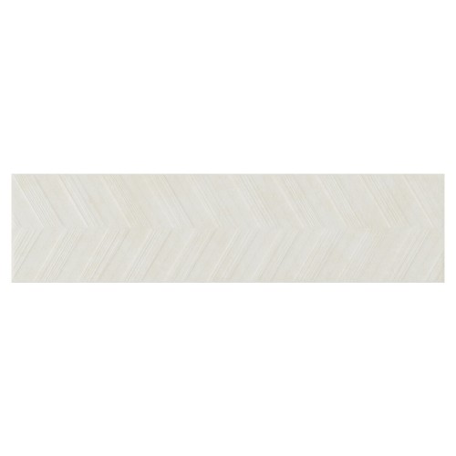 Porcelanato Cimentício Matte 30x120cm Branco - Portinari York Decor Wh Esmaltado Retificado