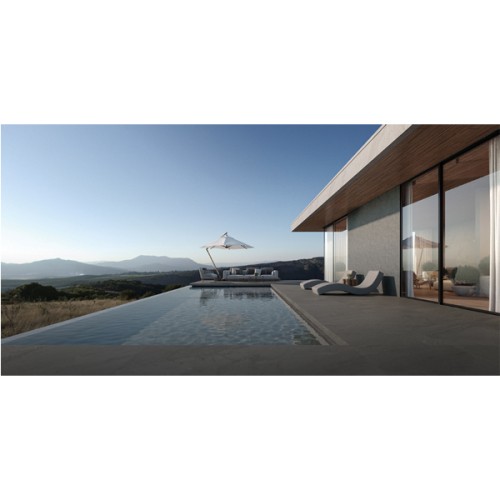 Porcelanato Pedra Matte/lux 20x20cm Cinza - Portinari Audaz Dgr Mlx Esmaltado Bold