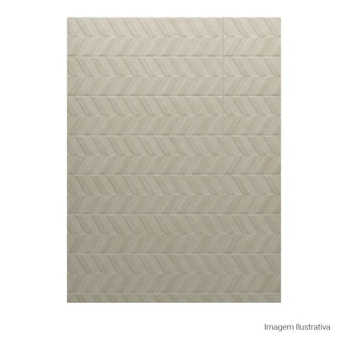 Porcelanato Cimentício Matte 30x120cm Cinza - Portinari York Decor Sgr Esmaltado Retificado