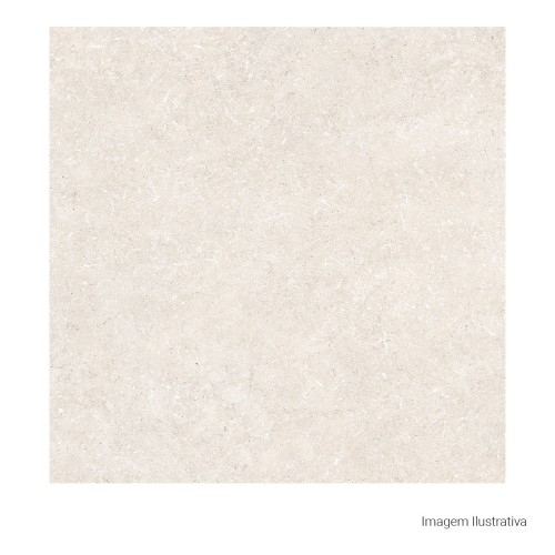 Porcelanato Marmorizado Natural 120x120cm Bege - Portinari Senses Travertino Crm Nat Esmaltado Retificado