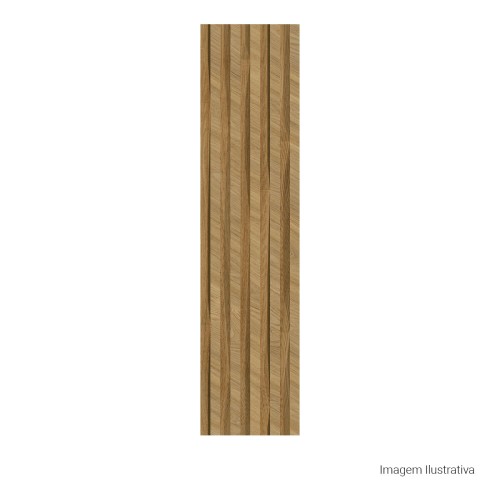 Porcelanato Amadeirado Matte 30x120cm Marrom - Ceusa Paralelo Wood No Esmaltado Retificado