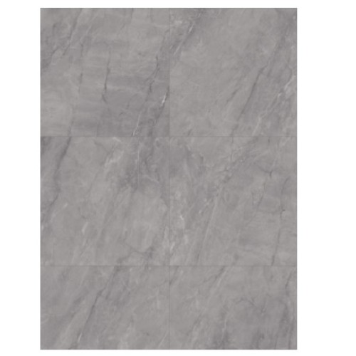 Porcelanato Acetinado Pedra 100x100cm Cinza - Portinari Pietra Di Savoie Gr Act Esmaltado Retificado
