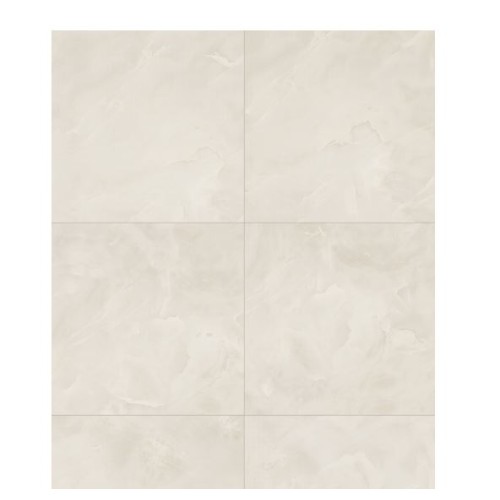 Porcelanato Polido Marmorizado 100x100cm Bege - Portinari Onice Al Pol Retificado