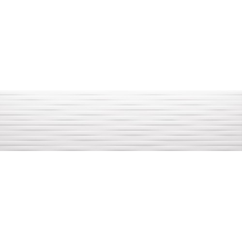 Porcelanato Marmorizado Matte 30x120cm Branco - Portinari Mezzo Decor Wh Esmaltado Retificado