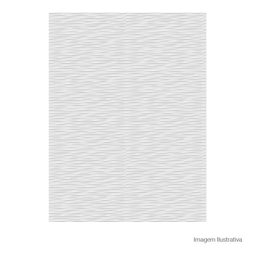 Porcelanato Marmorizado Matte 30x120cm Branco - Portinari Mezzo Decor Wh Esmaltado Retificado