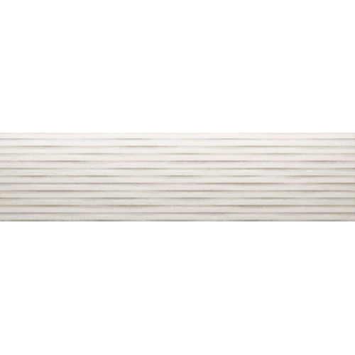 Porcelanato Marmorizado Matte 30x120cm Bege - Portinari Mezzo Decor Be Esmaltado Retificado