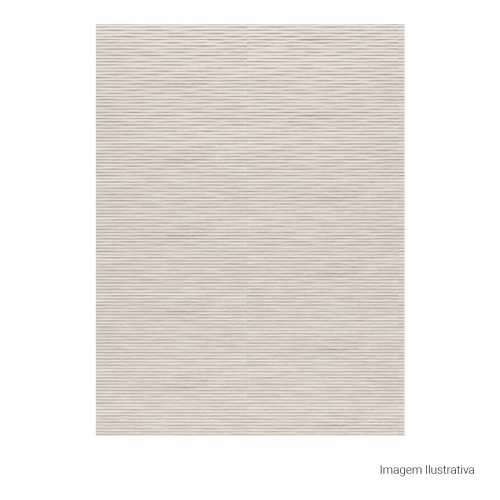 Porcelanato Marmorizado Matte 30x120cm Bege - Portinari Mezzo Decor Be Esmaltado Retificado