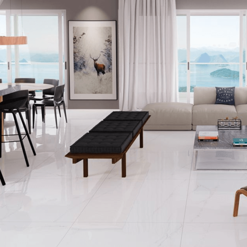 Porcelanato Lumina Wh Polido - 120x120cm Retificado