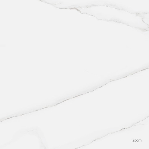 Porcelanato Polido Marmorizado 100x100cm Branco - Portinari Lumina Wh Pol Retificado