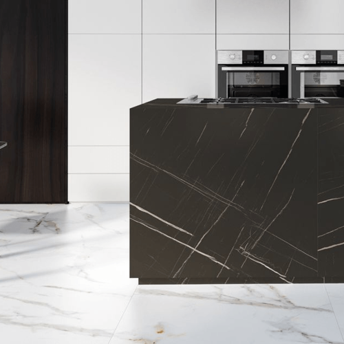 Porcelanato Marmorizado Natural 60x120cm Branco - Portinari Lumina Calacata Gd Nat Esmaltado Retificado